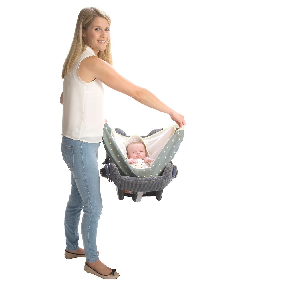 babymarkt Tragehilfe mint honey bee - Organic cotton Cyber Monday