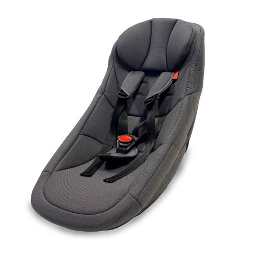 babymarkt Kinderfahrradanhänger Cocoon ONE Einsitzer grey/black inkl. Babysitz für Outback/Avenida und Traveller Lagerräumung