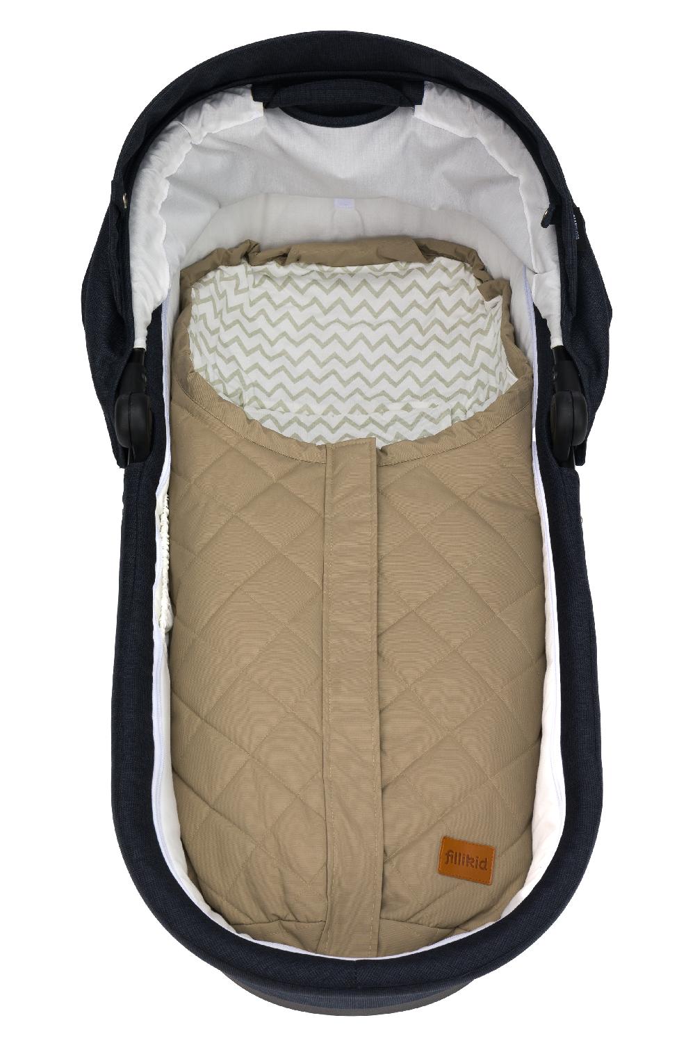 babymarkt Sommerfußsack Light Small Gr. 0 80x40 cm taupe Top Angebot