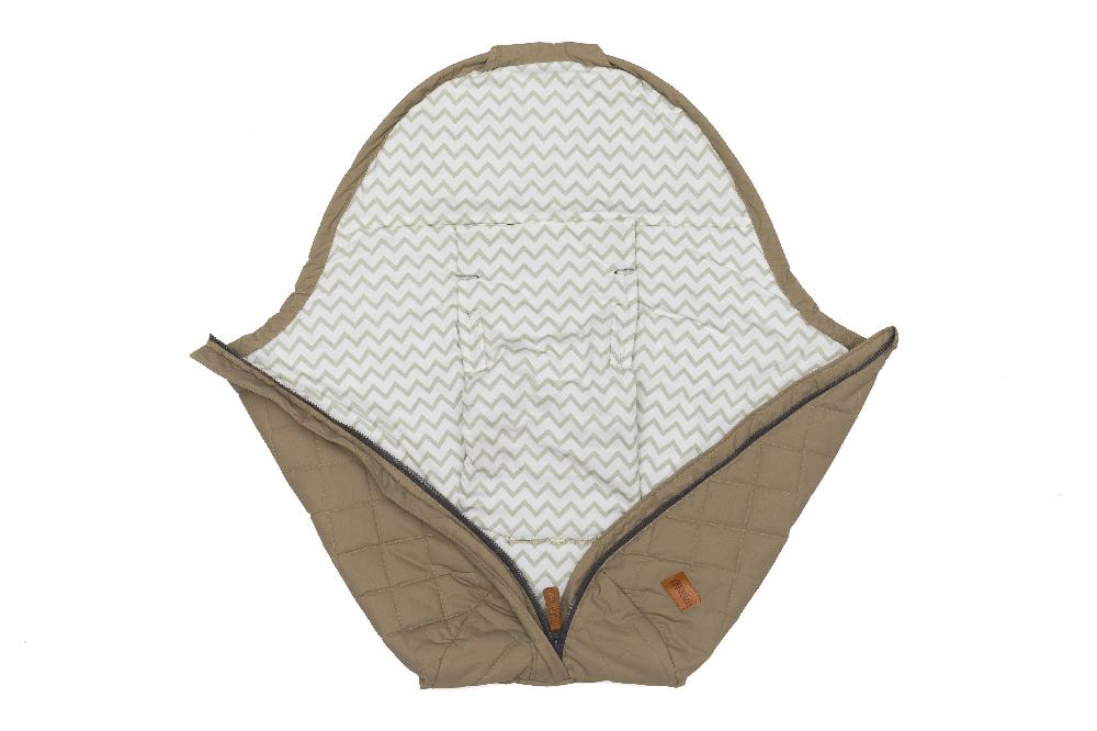 babymarkt Sommerfußsack Light Small Gr. 0 80x40 cm taupe Top Angebot