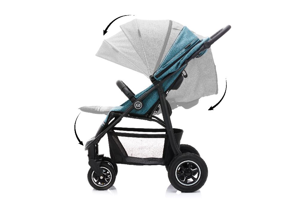 babymarkt fill Sportwagen Adventure Air blau Neueste Mode
