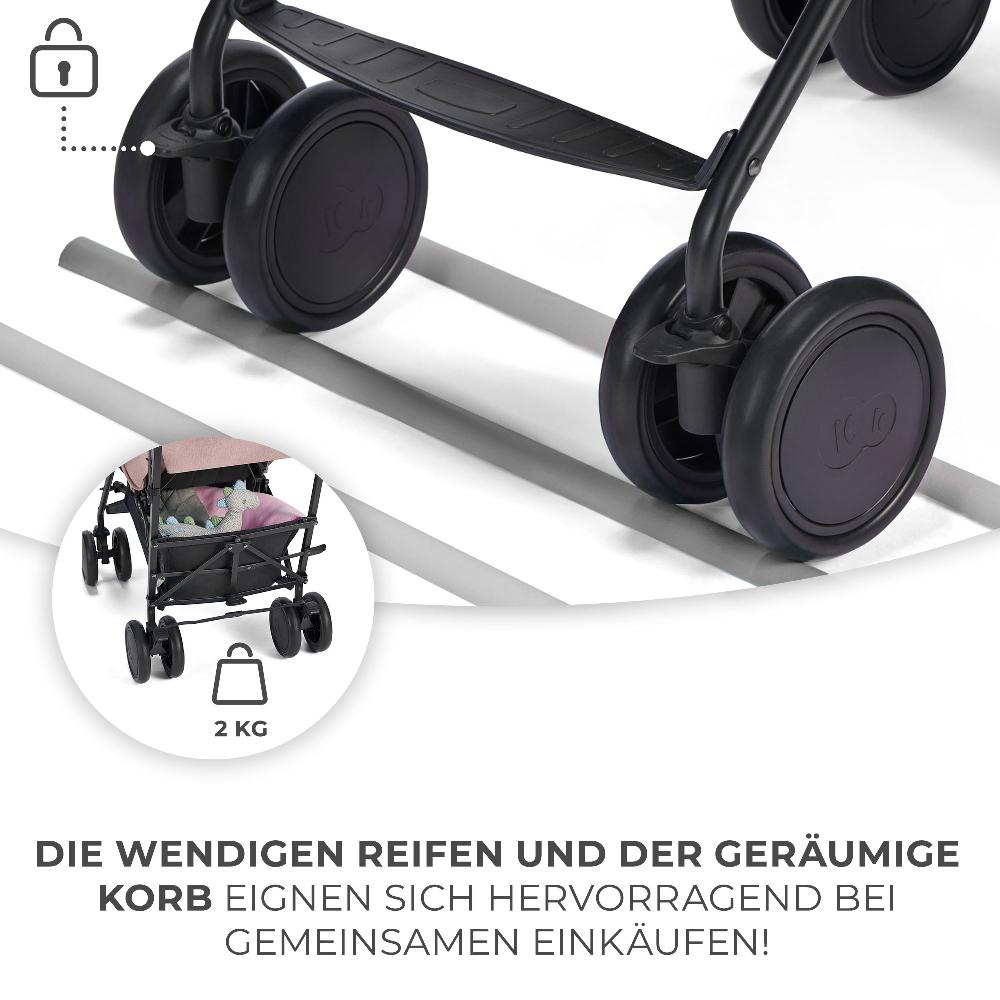 babymarkt Buggy SIESTA Rosa Zeitlich begrenztes Angebot