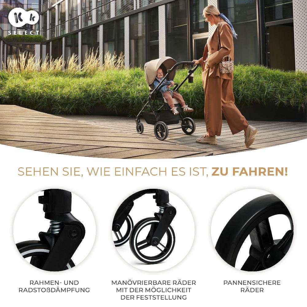 babymarkt Kinderwagen YOXI 2in1 Moonlight Grey Exklusive Angebote