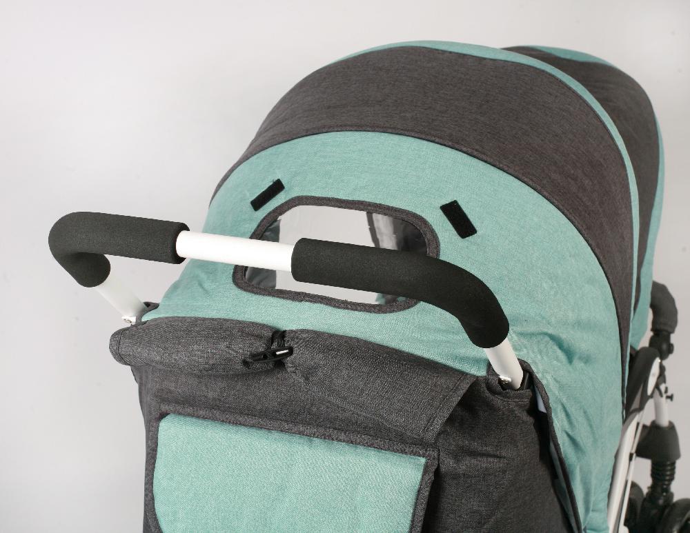 babymarkt Geschwisterwagen DUO Melange mint Große Rabatte