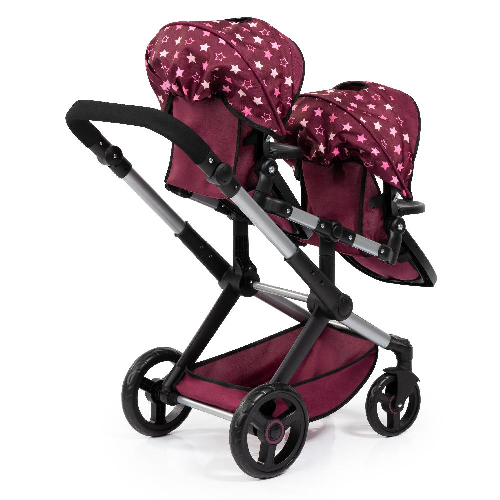 babymarkt Design Zwillings-Puppenwagen Xeo Twin mit Einhorn Zeitbegrenzte Promotion