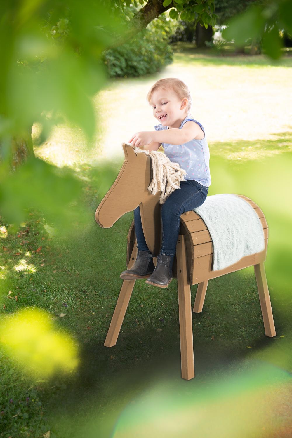 babymarkt Holzpferd Outdoor teakholz Bis zu 65% Rabatt