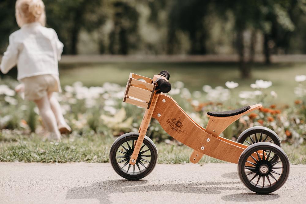 babymarkt 2-in-1 Dreirad Tiny Tot Plus Bambus Nur für heute