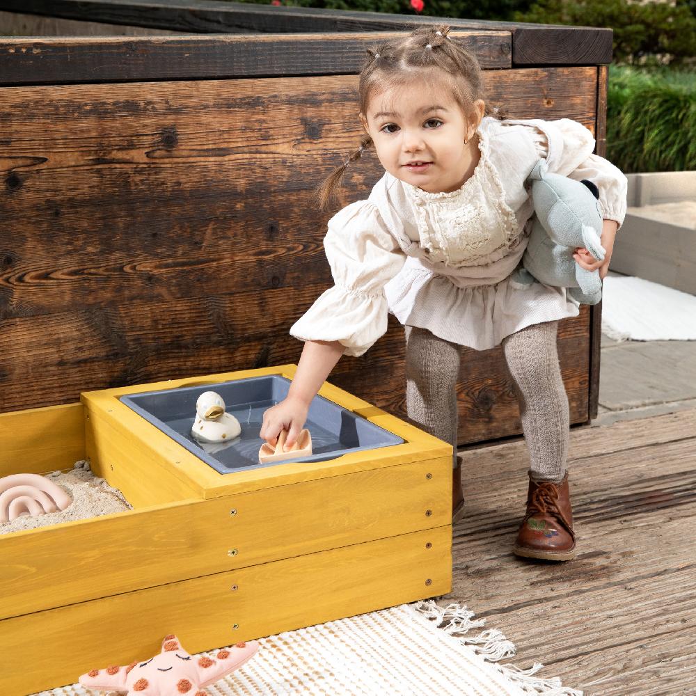 babymarkt Sandkasten Space Saver ocker Black Friday Preise