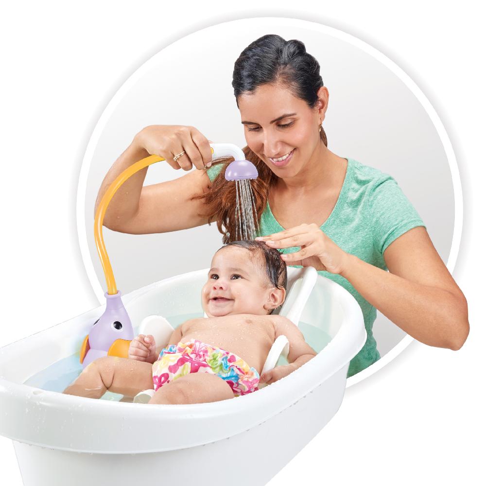 babymarkt Babydusche Elefant lila Flash Sale