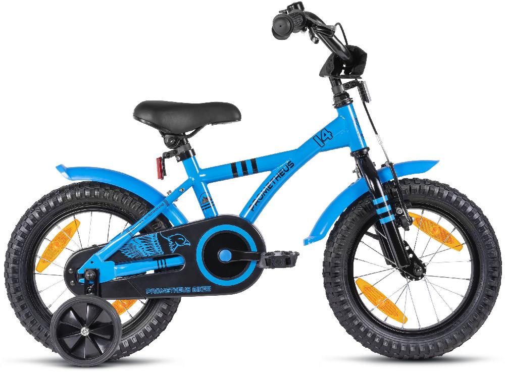 babymarkt Kinderfahrrad 14" mit Stützräder blau-schwarz Begrenztes Angebot