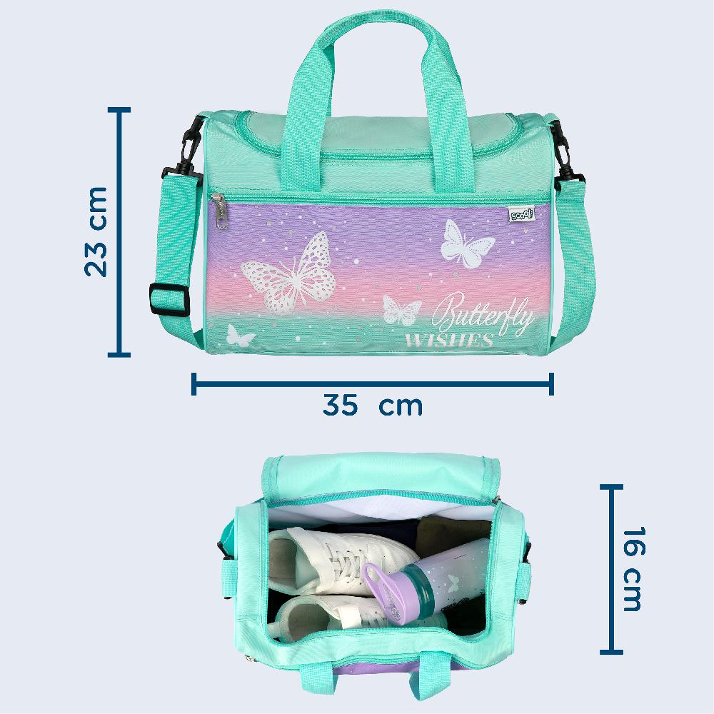 babymarkt Sporttasche Butterfly Wishes Black Friday
