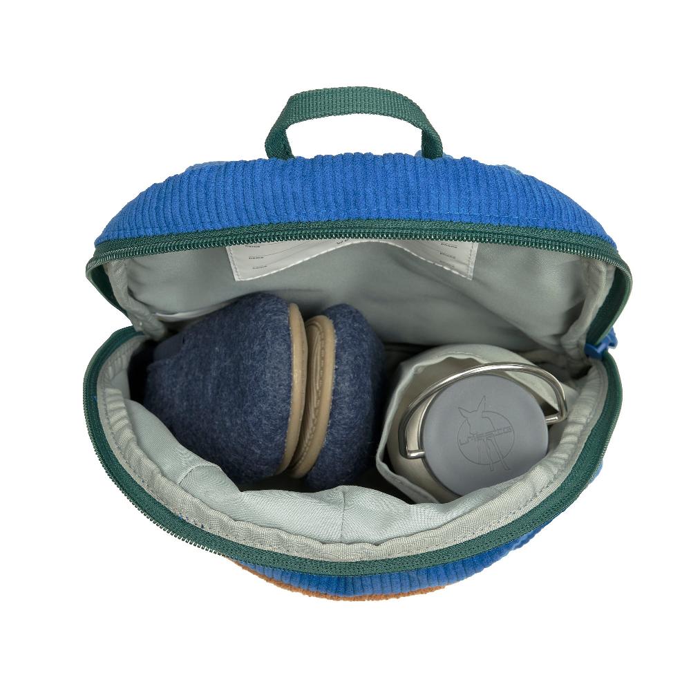 babymarkt Kindergartenrucksack Cord Little Gang - Smile Blau Weihnachtsangebot