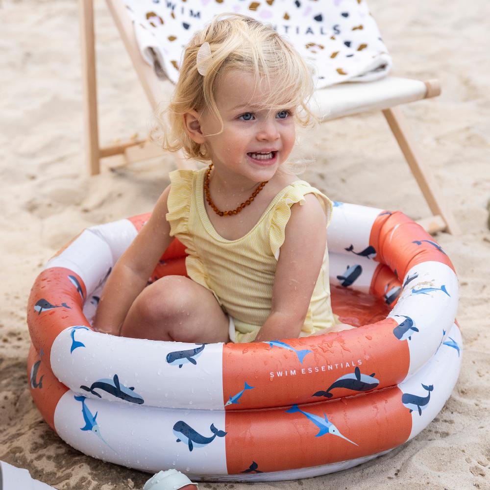 babymarkt Aufblasbarer Pool Red-White Whale 60 cm Online Outlet