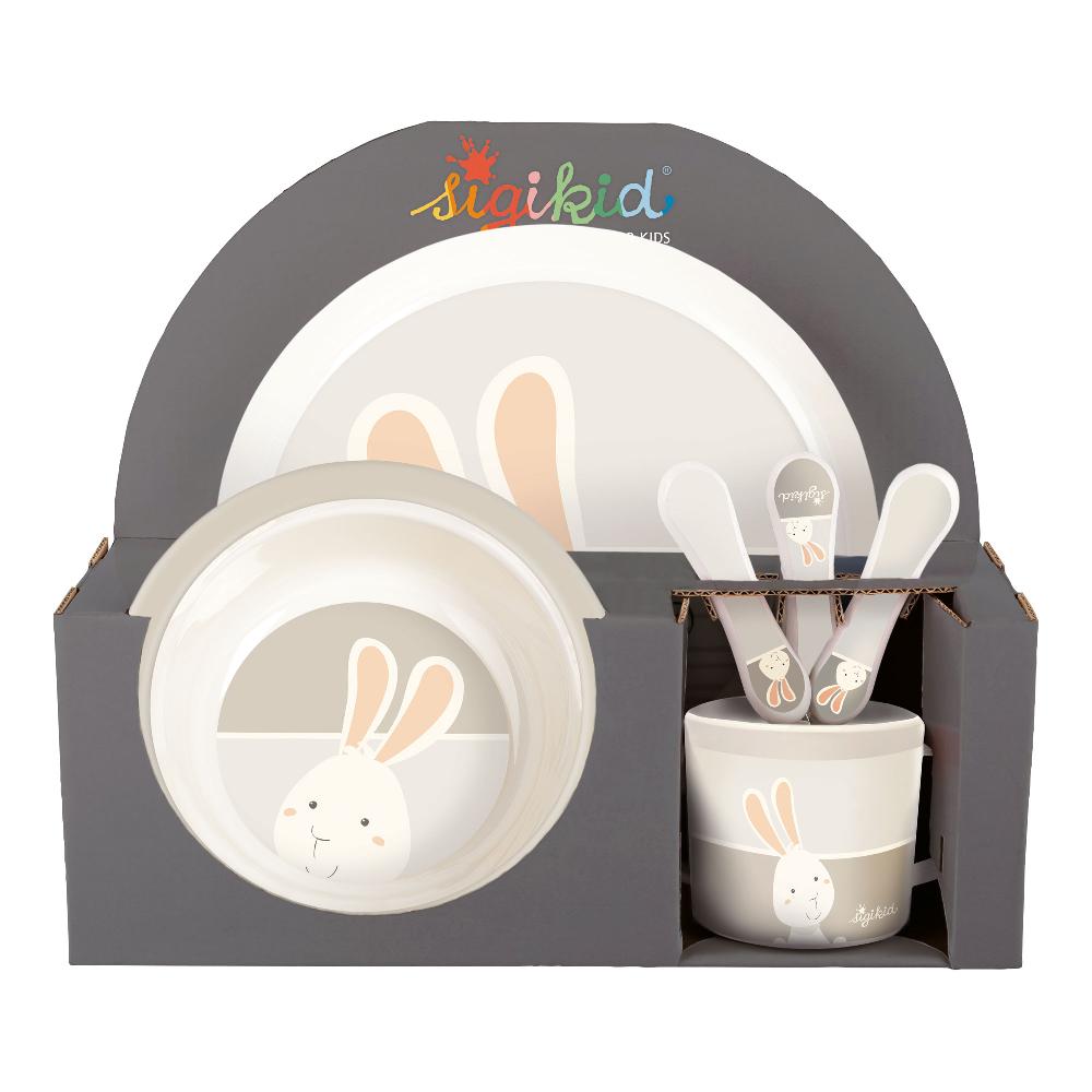 babymarkt Geschirr-Set Hase Vanilla