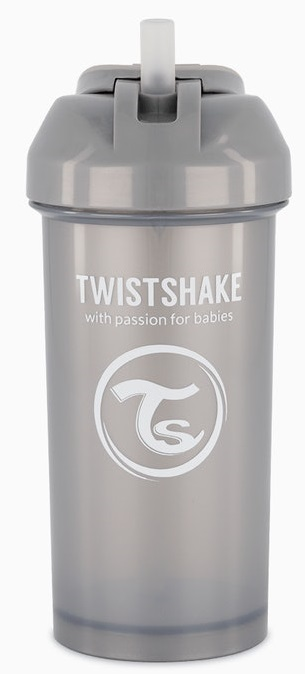 babymarkt Strohhalmbecher ab 12 Monate 360 ml Pearl Grey Große Rabatte