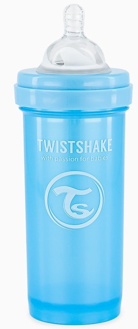 babymarkt Babyflasche Anti-Kolik ab 0 Monate 260 ml Pearl Blue Räumungsverkauf