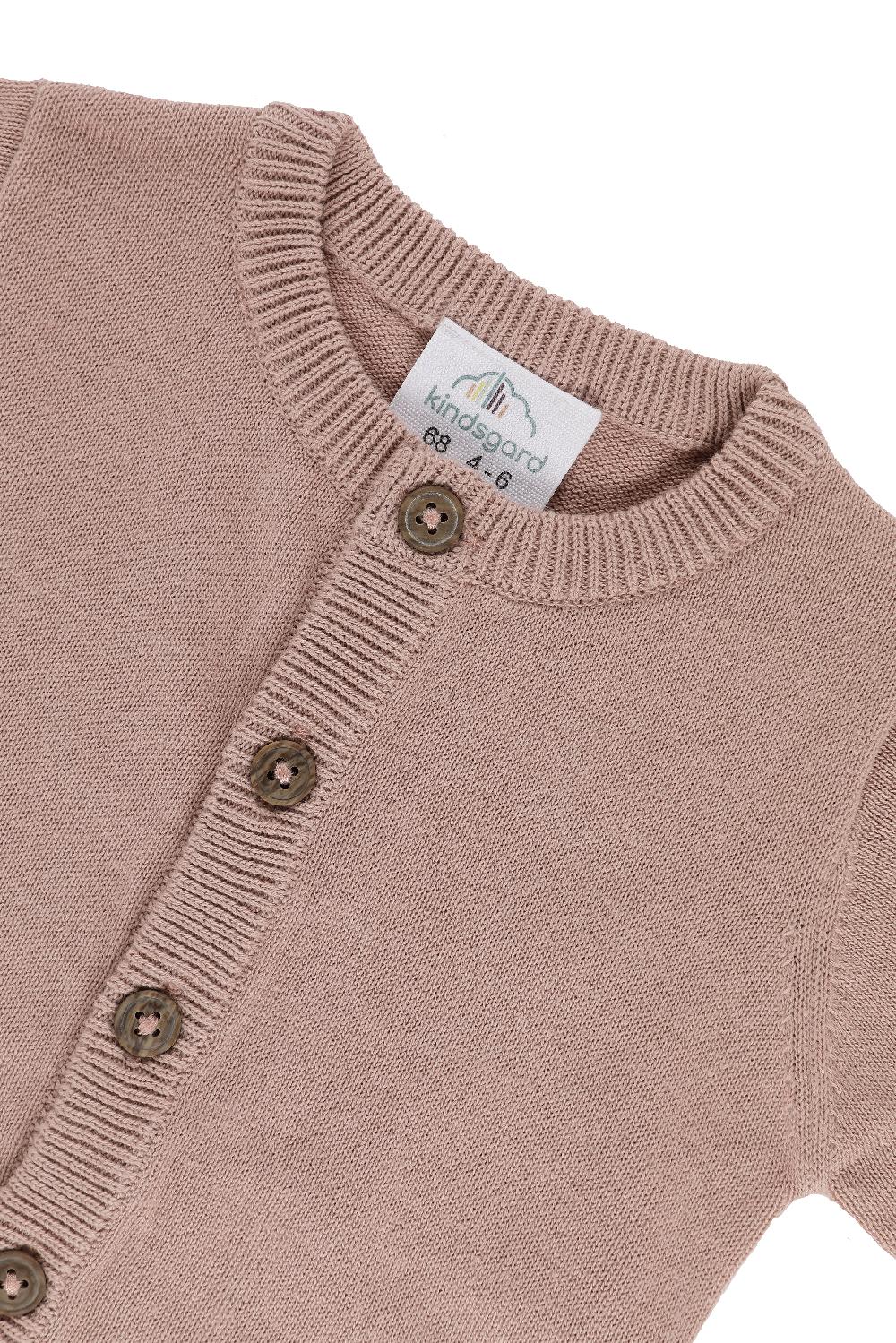 babymarkt Strickoverall strikka Feinstrick rosa Clearance-Verkauf