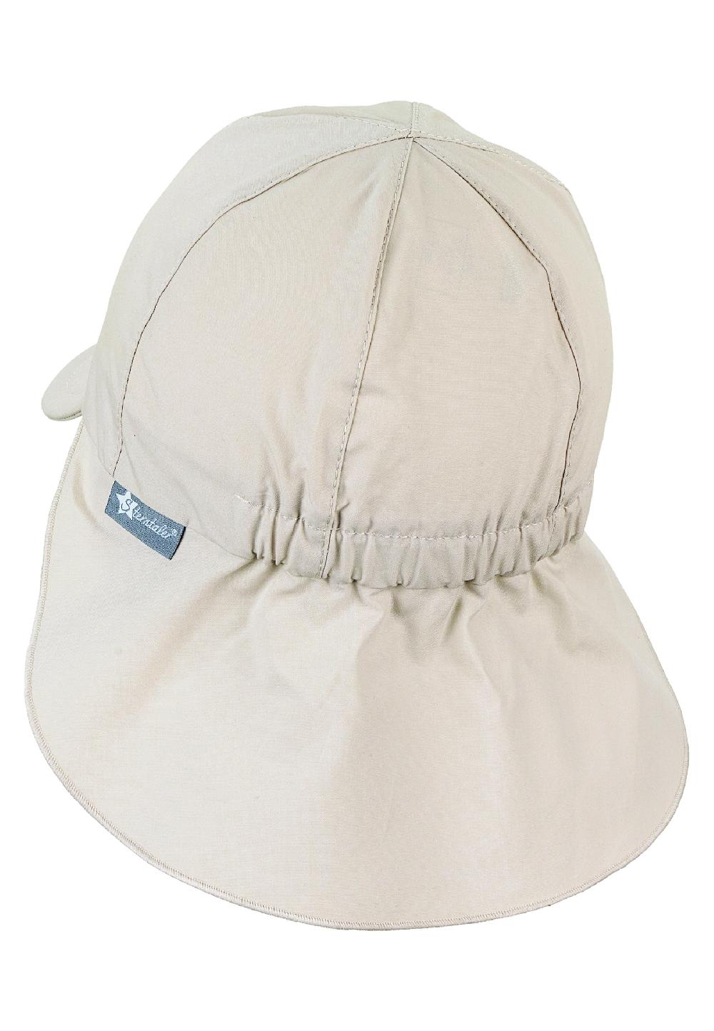 babymarkt Schirmmütze mit Nackenschutz beige Fabrikladen