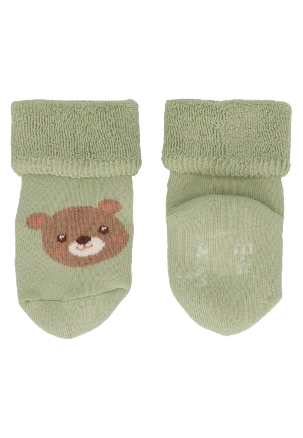 babymarkt Baby-Söckchen 3er-Pack Bär blassgrün Rabatte dieses Monats