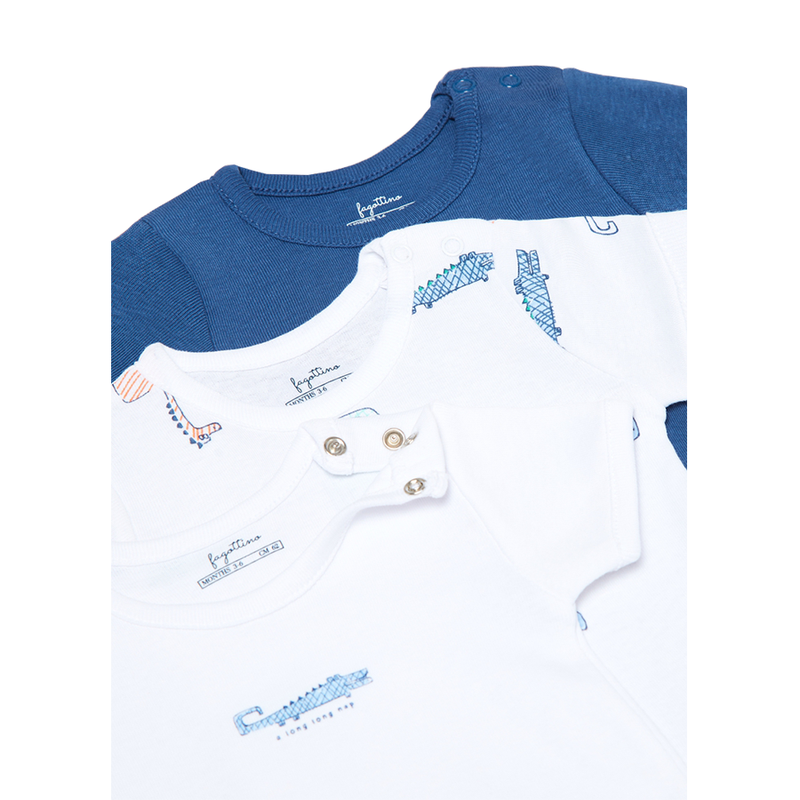 babymarkt Bodies blau 3er Pack Outlet