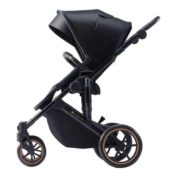 ﻿babywalz KinderkraftKombikinderwagen PRIME 2 inkl. Wickeltasche venezian black Räumungsverkauf