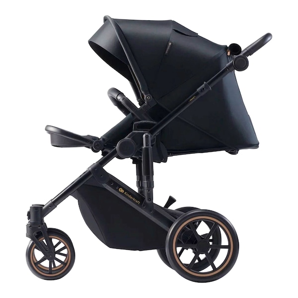﻿babywalz KinderkraftKombikinderwagen PRIME 2 inkl. Wickeltasche venezian black Räumungsverkauf