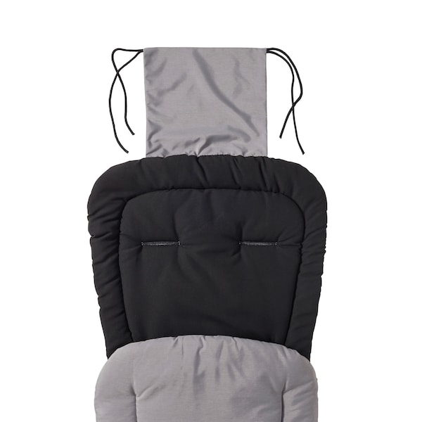 babywalz babycabUniversal Sommer-Fußsack Duo für Kinderwagen Buggy grey melange Fabrikladen
