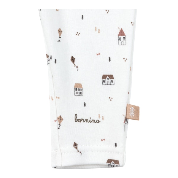 babywalz Bornino - Farm LifeLeggings Farm Life offwhite/bunt Fabrikverkauf
