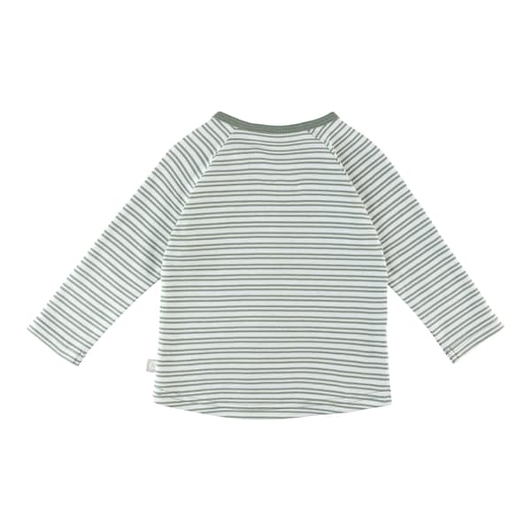 babywalz Bornino - Cute FoxRaglanshirt langarm Ringel Fox Friends grün/offwhite Meist gekauft