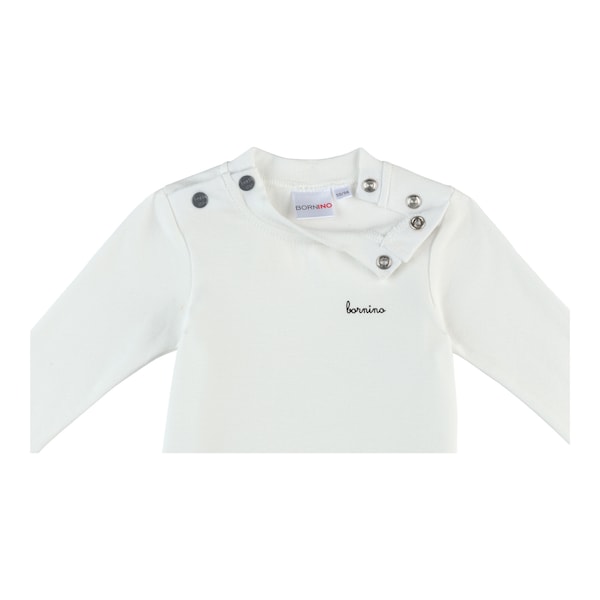 babywalz Bornino - Farm LifeStrampler-Set 2-tlg. mit Shirt Traktor grün/offwhite Muttertagsangebot