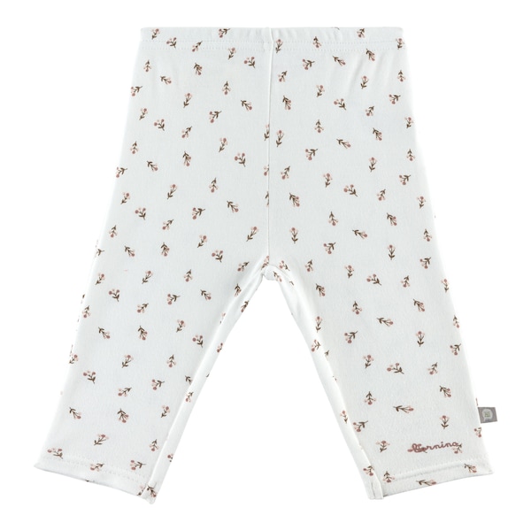 babywalz Bornino - Cute FoxLeggings Blumen offwhite Jubiläumsangebot