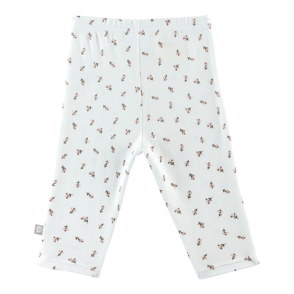 babywalz Bornino - Cute FoxLeggings Blumen offwhite Jubiläumsangebot