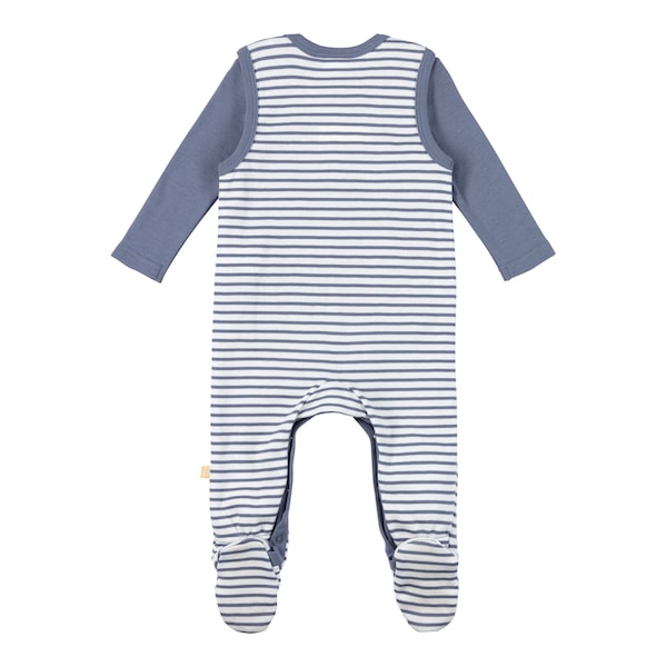 babywalz Bornino - Farm LifeStrampler-Set 2-tlg. mit Body Traktor blau/offwhite Heißer Verkauf