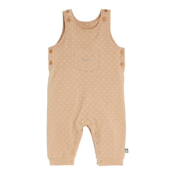 babywalz Bornino - Tiny Houses2-tlg. Set Latzhose und Shirt langarm Haus Online Outlet