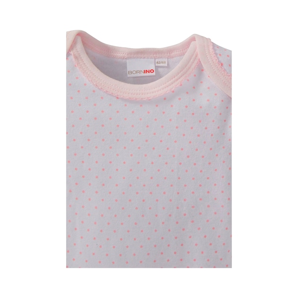 babywalz Bornino - BASICS3er-Pack Bodys langarm rosa Saisonale Angebote