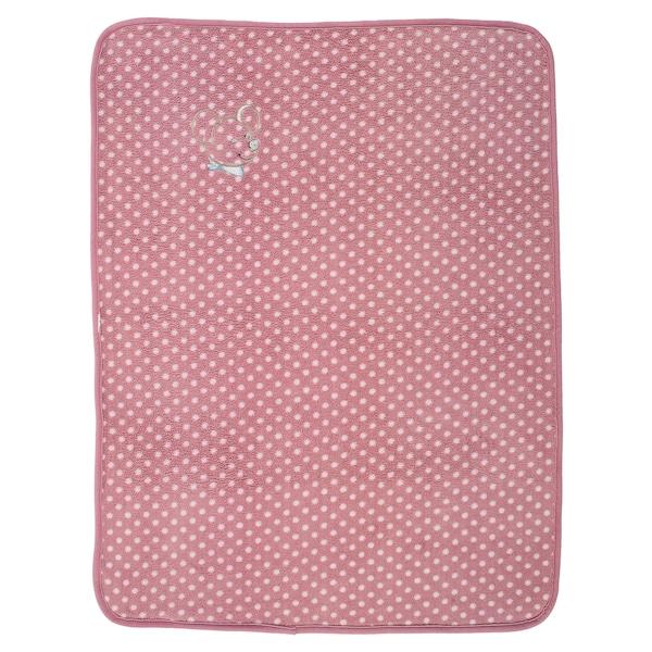 babywalz SterntalerBabydecke Plüsch 75x100 cm rosa / Maus Mable Nur für heute