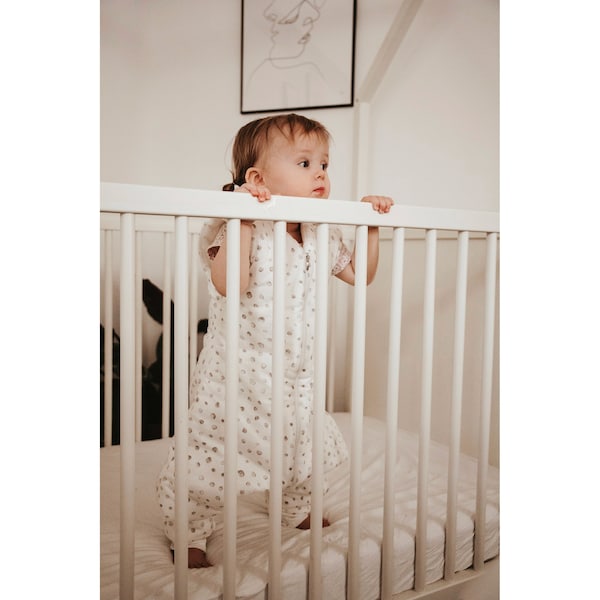 babywalz AlviGanzjahres-Sleepoverall 2.5 TOG Aqua Dot zollfrei