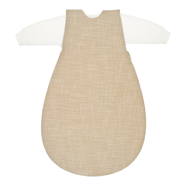 babywalz Alvi - BABY-MÄXCHEN3 tlg. Ganzjahresschlafsack Slub Musselin 2.5 TOG beige / Slub Muslin Angebote