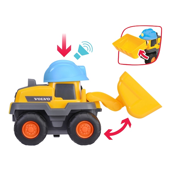 babywalz Dickie ToysVolvo Radlader ABC Lucy Loader Sonderangebot