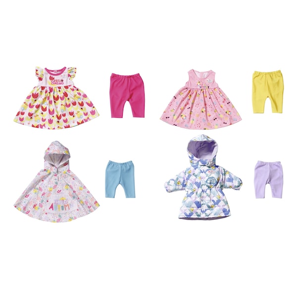 babywalz Zapf Creation - BABY BORNPuppen Outfit 4 Jahreszeiten Set 43cm Günstig kaufen