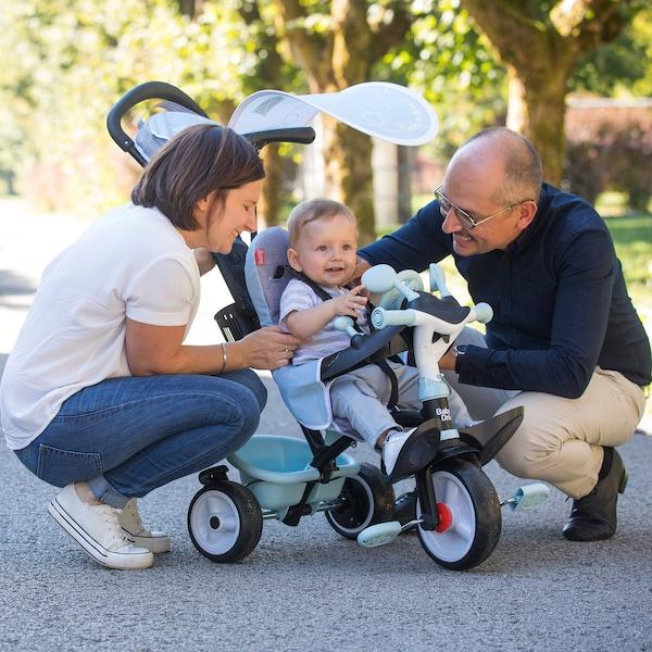 babywalz SmobyDreirad Baby Driver Komfort hellblau Cyber Monday