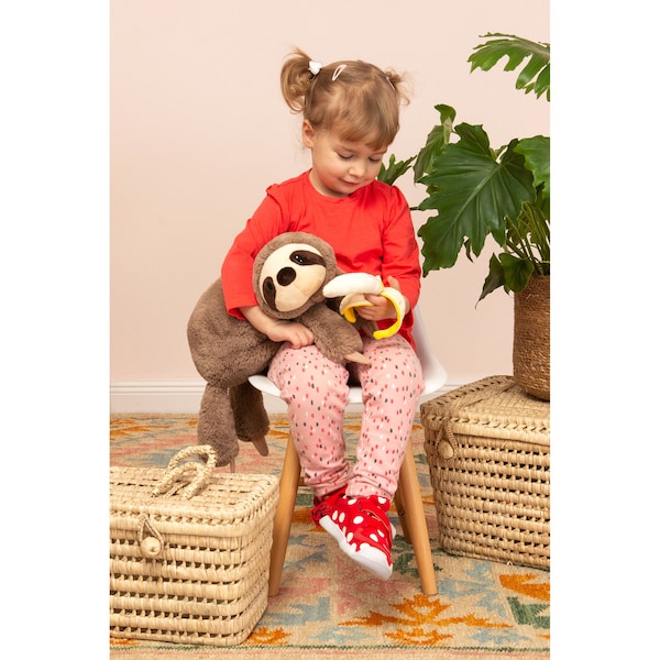 babywalz Hermann Teddy Collection - HerzekindKuscheltier Faultier Helge 48 cm Vatertagsangebot
