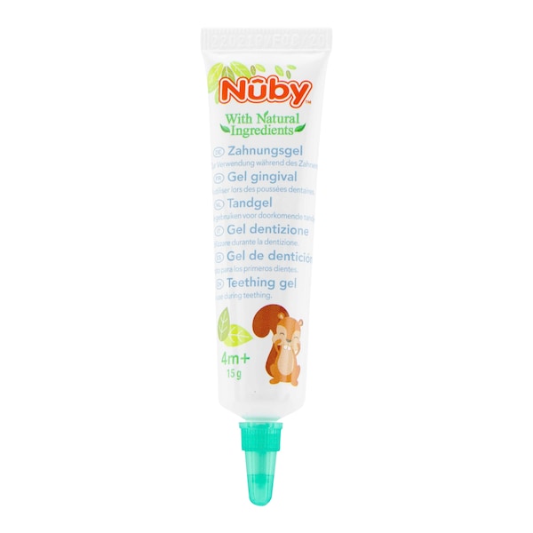 babywalz Nûby2-tlg. Zahnungsgel 15g und Zahnungshilfe Silikon Kauf eins, bekomm eins gratis