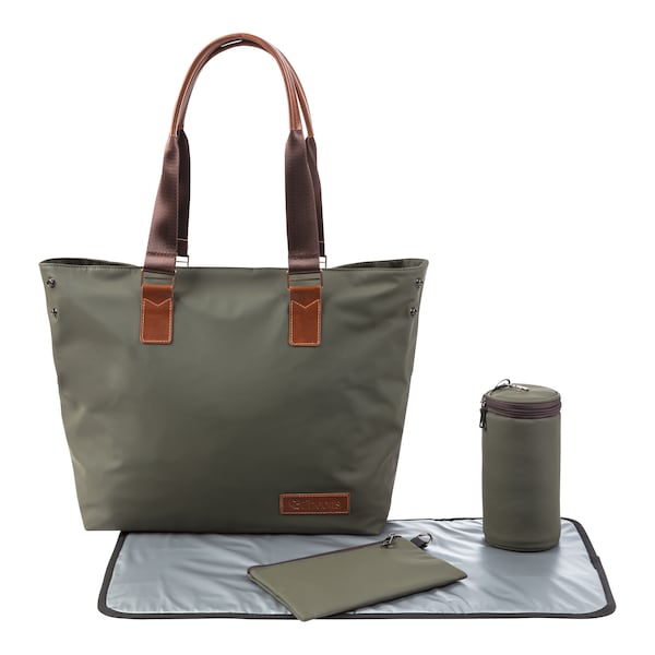 babywalz 2heartsWickeltasche Shopper oliv Bis zu 60% Rabatt