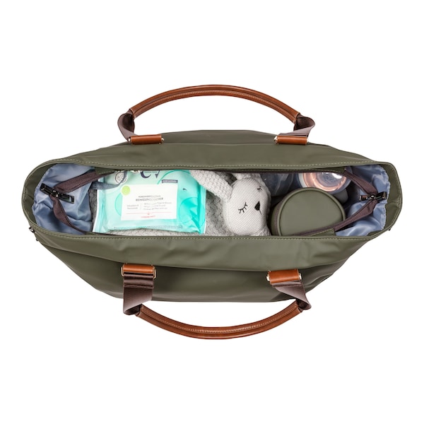 babywalz 2heartsWickeltasche Shopper oliv Bis zu 60% Rabatt