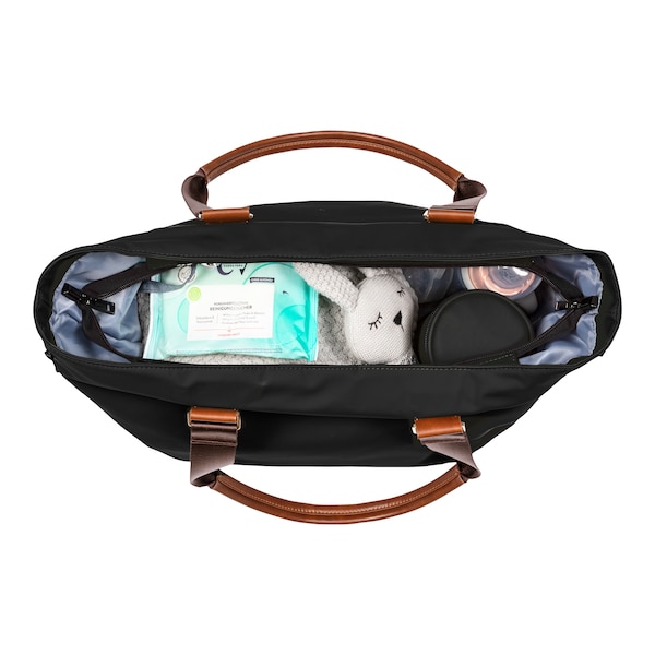 babywalz 2heartsWickeltasche Shopper schwarz Nur für heute