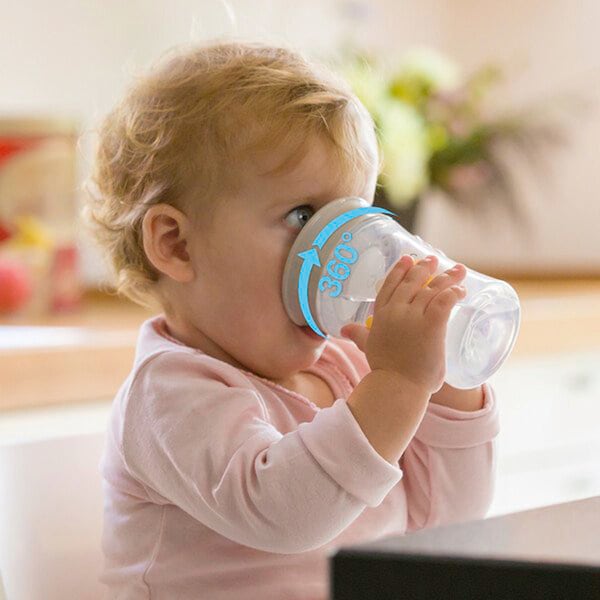 babywalz NUKTrinklernbecher Magic Cup 230 ml rot zollfrei