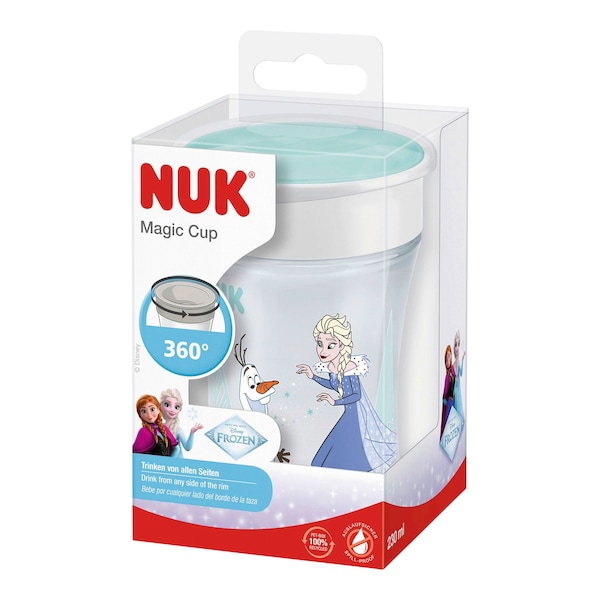 babywalz NUK - DISNEY BABYTrinklernbecher Magic Cup 230 ml türkis 50% Rabatt für begrenzte Zeit