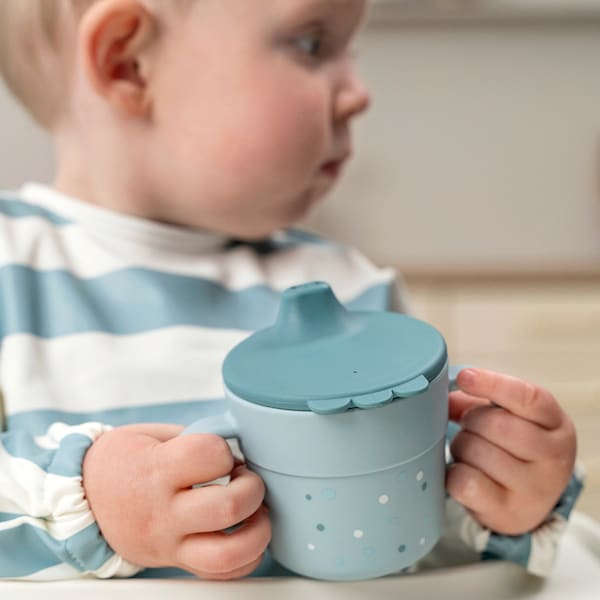 babywalz Done by DeerTrinklernbecher Foodie Dots blau Online