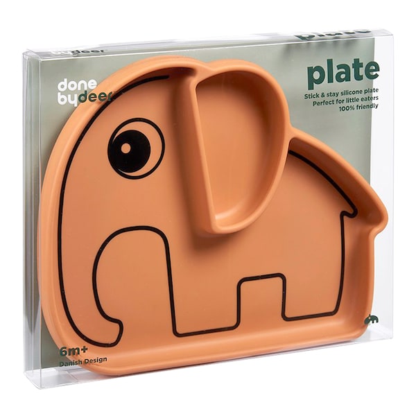 babywalz Done by DeerEsslernteller Silikon Elefant Elphee senfgelb Fabrik Onlineshop